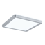 LED-Panel 'Atria Shine' chromfarben 11,2 W 19 x 2,8 x 19 cm