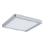 LED-Panel 'Atria Shine' chromfarben 11,2 W 19 x 2,8 x 19 cm