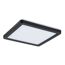 LED-Panel 'Atria Shine' schwarz 11,2 W 19 x 2,8 x 19 cm