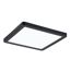 LED-Panel 'Atria Shine' schwarz 11,2 W 19 x 2,8 x 19 cm