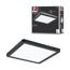 LED-Panel 'Atria Shine' schwarz 11,2 W 19 x 2,8 x 19 cm