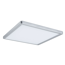 LED-Panel 'Atria Shine' chromfarben 16 W 29,3 x 2,8 x 29,3 cm