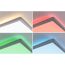 LED-Panel 'Atria Shine' chromfarben 20 W 58 x 2,8 x 20 cm