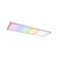 LED-Panel 'Atria Shine' chromfarben 20 W 58 x 2,8 x 20 cm