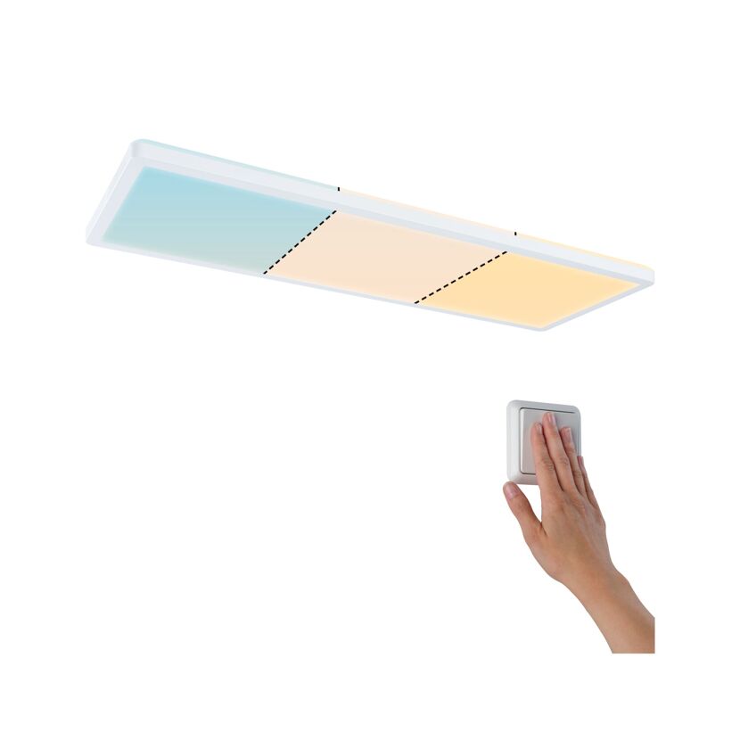 LED-Panel 'Atria Shine' 22 W 2700 lm warmweiß bis tageslichtweiß 58 x 2,8 x 20 cm