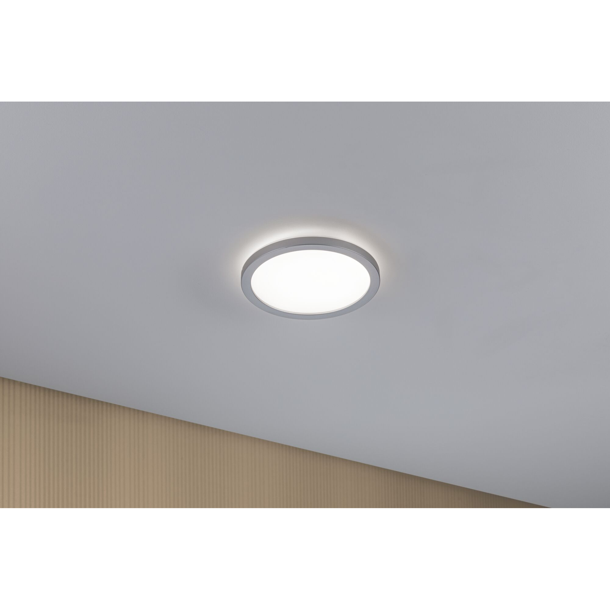 LED-Panel 'Atria Shine' chromfarben 11,2 W Ø durchmesser x 2,8 cm