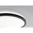 LED-Panel 'Atria Shine' schwarz 11,2 W Ø 19 x 2,8 cm