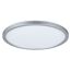 LED-Panel 'Atria Shine' chromfarben 16 W Ø 23 x 2,8 cm