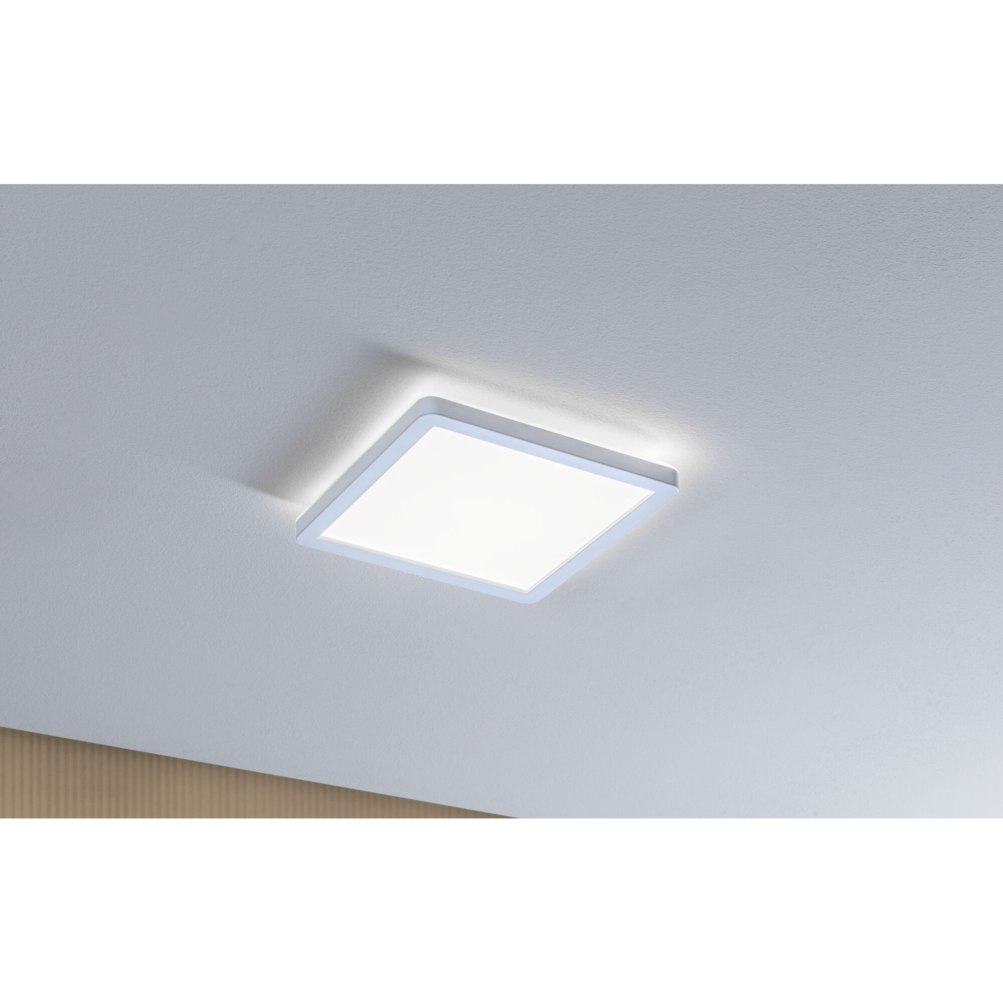 LED-Panel 'Atria Shine' weiß 11,2 W 19 x 3 x 19 cm