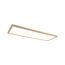 LED-Panel 'Atria Shine' Holzoptik 22 W 58 x 3 x 20 cm
