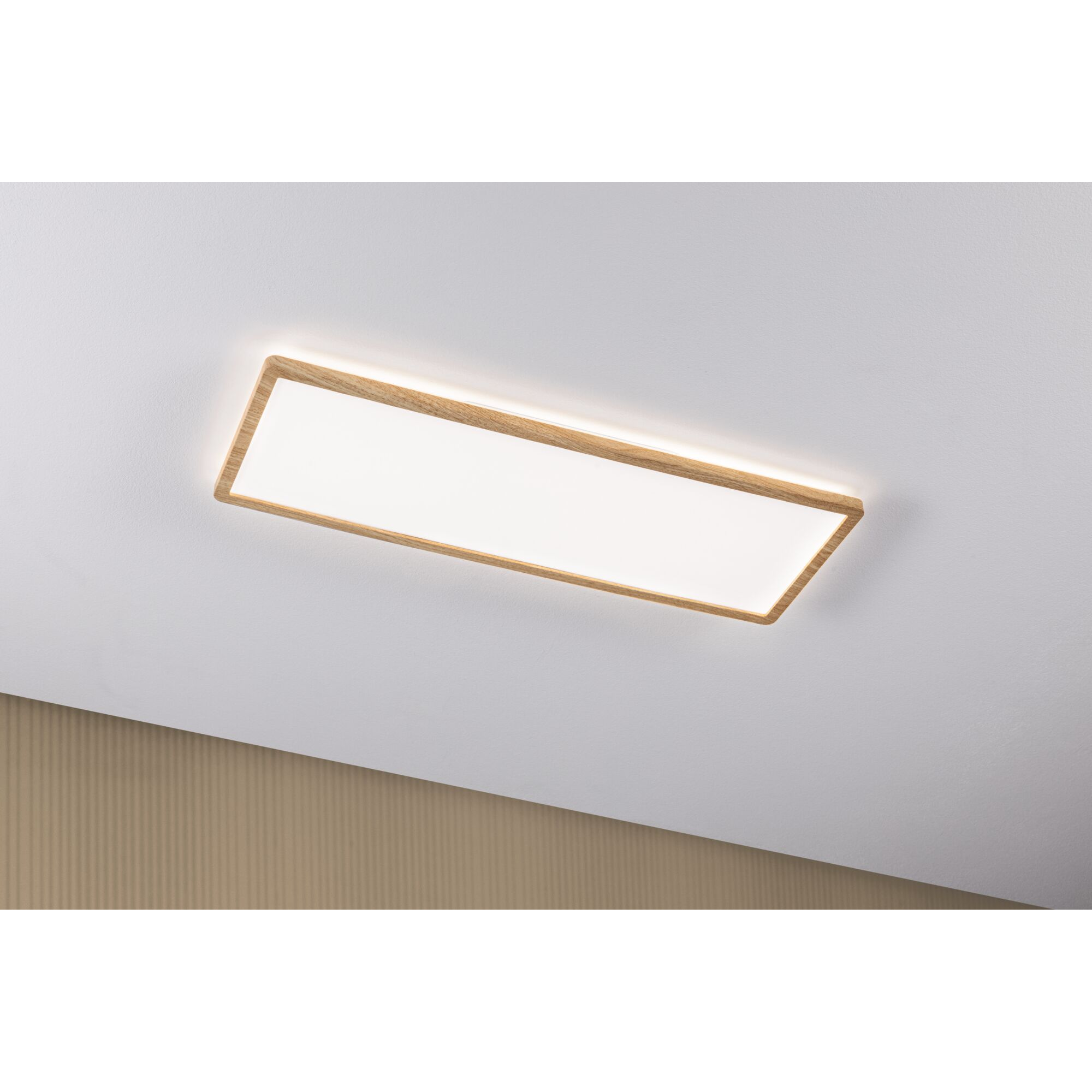 LED-Panel 'Atria Shine' Holzoptik 22 W 58 x 3 x 20 cm