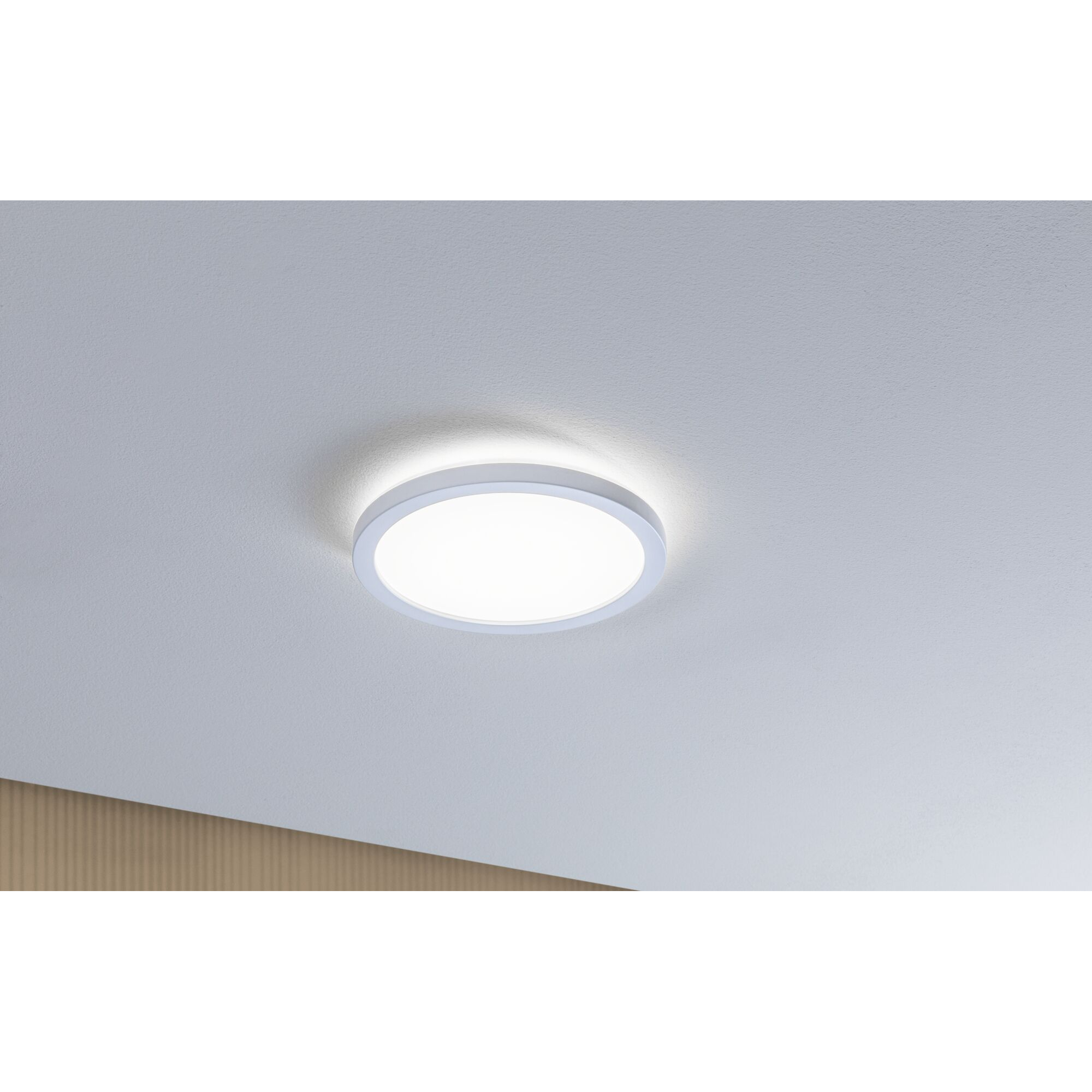LED-Panel 'Atria Shine' weiß 11,2 W Ø 19 x 3 cm