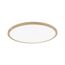 LED-Panel 'Atria Shine' Holzoptik 22 W Ø 39,8 x 3 cm