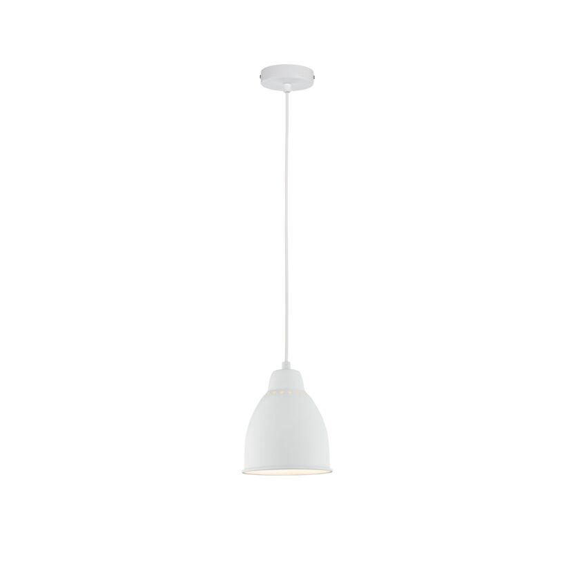 Pendelleuchte 'Neordic' E27 weiß 180 cm
