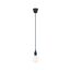 Pendelleuchte 'Neordic' E27 nachtblau/schwarz 218 cm