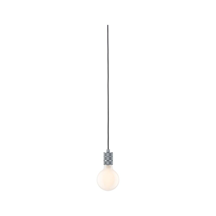 Pendelleuchte 'Neordic' E27 aluminiumfarben 508 cm