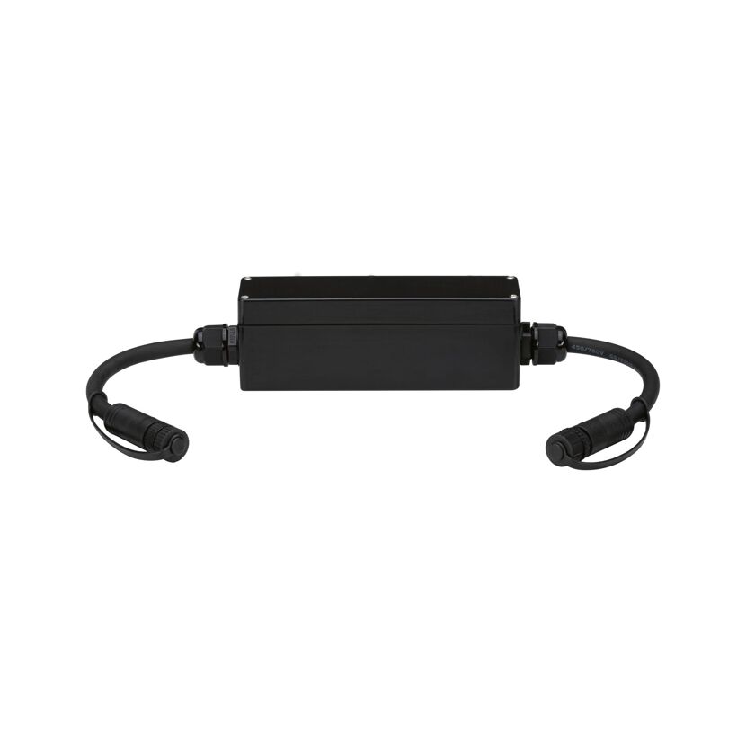 Verteilerbox 'Plug & Shine' schwarz für Loxone-Set