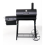 Smoker 'Biloxi' schwarz 126 x 126 x 63,5 cm