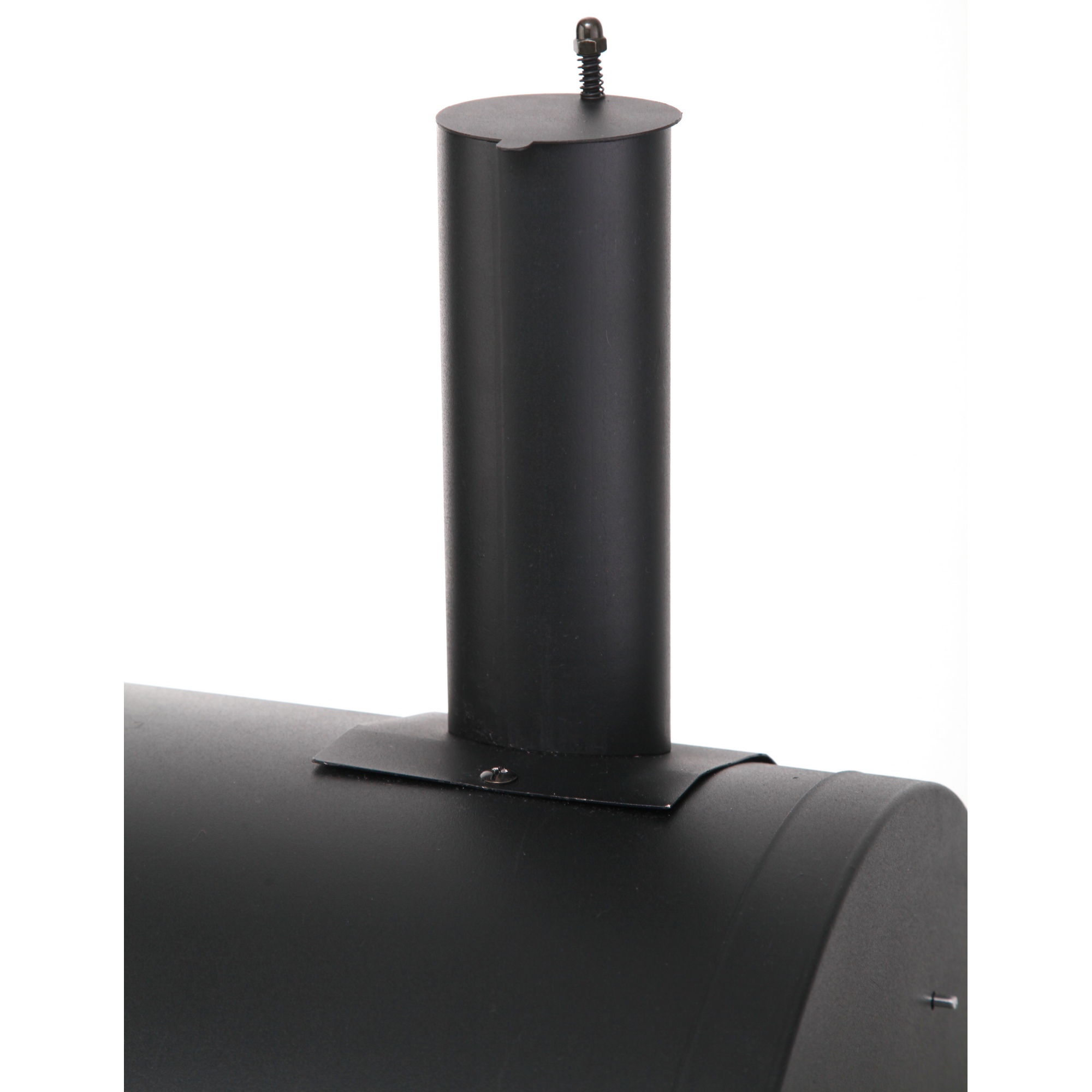 Smoker 'Biloxi' schwarz 126 x 126 x 63,5 cm