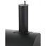 Smoker 'Biloxi' schwarz 126 x 126 x 63,5 cm