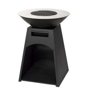 Holzkohle-Planchagrill 'Waco' schwarz Ø 60 cm