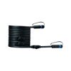Verbindungskabel 'Plug & Shine' schwarz 5 m