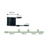 Verbindungskabel 'Plug & Shine' schwarz 5 m