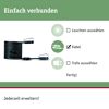 Verbindungskabel 'Plug & Shine' schwarz 5 m