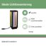 LED-Außenleuchte 'Plug & Shine' anthrazit 2 W 10 x 30 x 10 cm