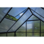 Gewächshaus 'ICON 6' 192,5 x 192,5 cm mit 4 mm Doppelstegplatten schwarz