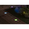 LED-Außeneinbauleuchtenset 'Plug & Shine' dimmbar 2 W 100 lm RGB - tunable white Ø 7 cm 3 Stück