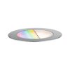 LED-Außeneinbauleuchte 'Plug & Shine' dimmbar 2 W 100 lm RGB - tunable white Ø 7 cm