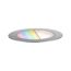 Außeneinbauleuchte 'Plug & Shine' edelstahlfarben 2 W Ø 7 cm