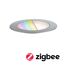Außeneinbauleuchte 'Plug & Shine' edelstahlfarben 2 W Ø 7 cm