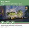 LED-Außenstrahler 'Plug & Shine Kikolo' 7,2 W 640 lm warmweiß IP 65 9 x 26,1 x 8,5 cm