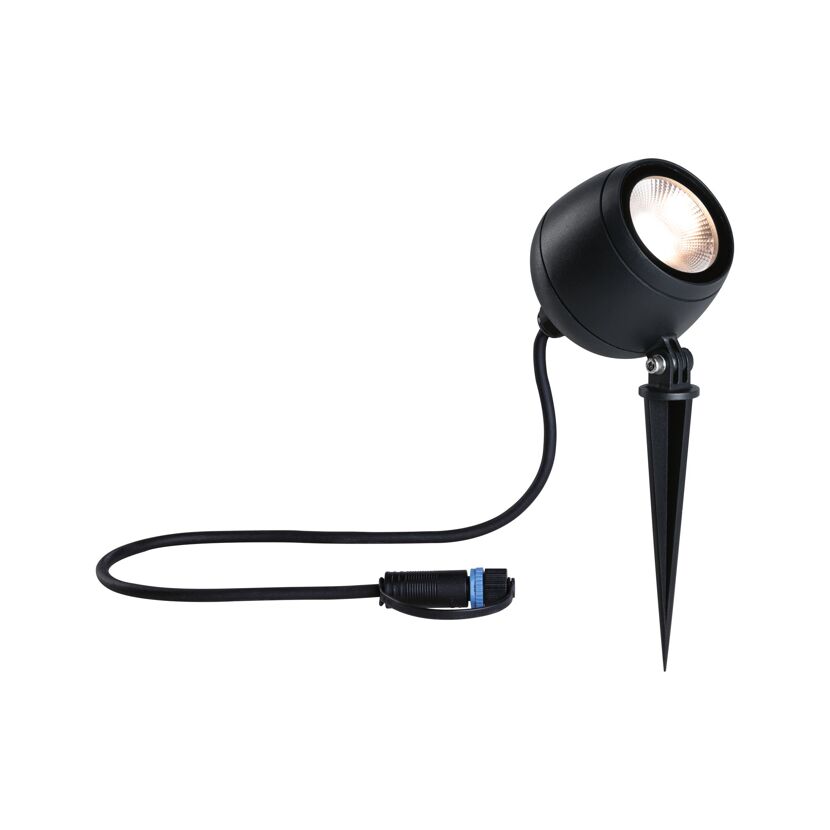 LED-Außenleuchte 'Plug & Shine Kikolo' anthrazit 9 x 26,1 x 8,5 cm