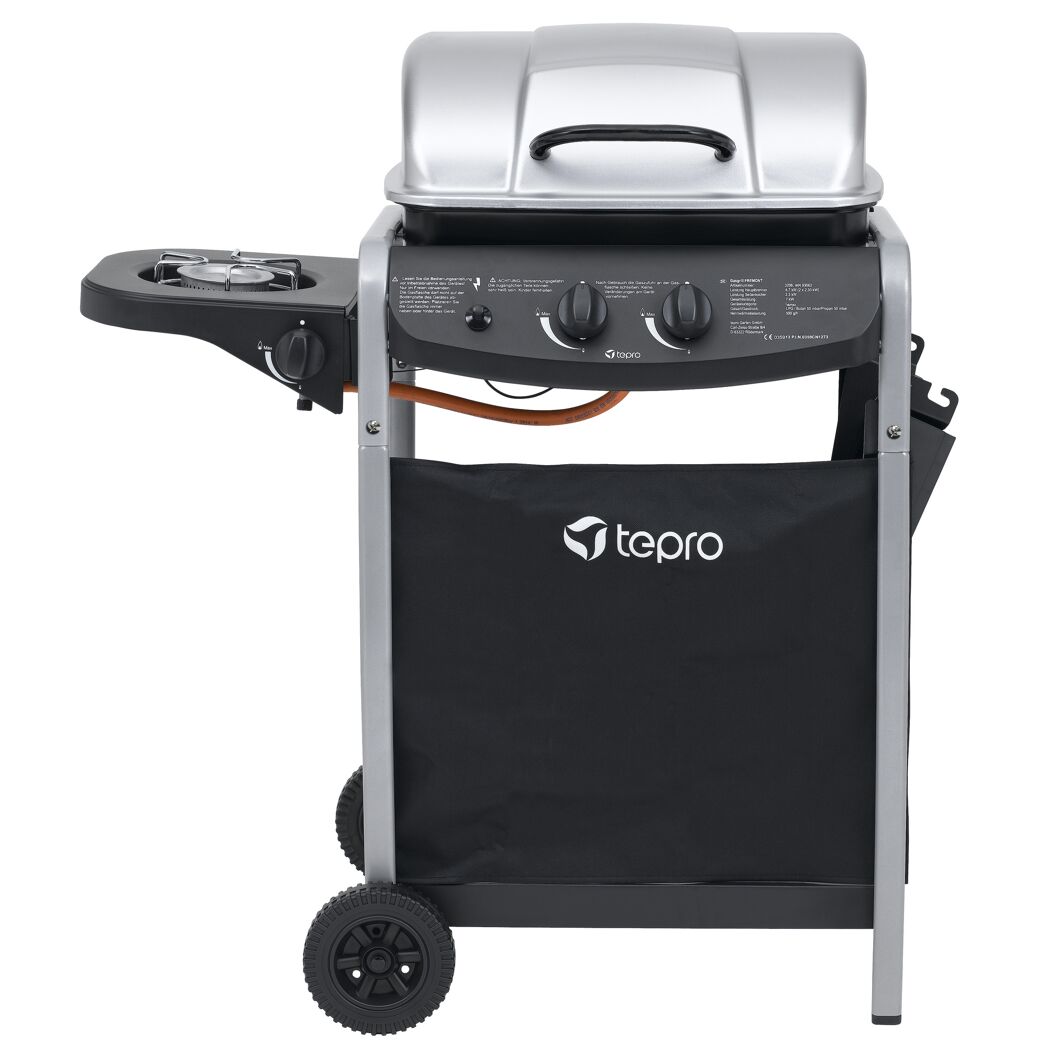 Gasgrill 'Fremont' schwarz 112 x 96,5 x 52 cm