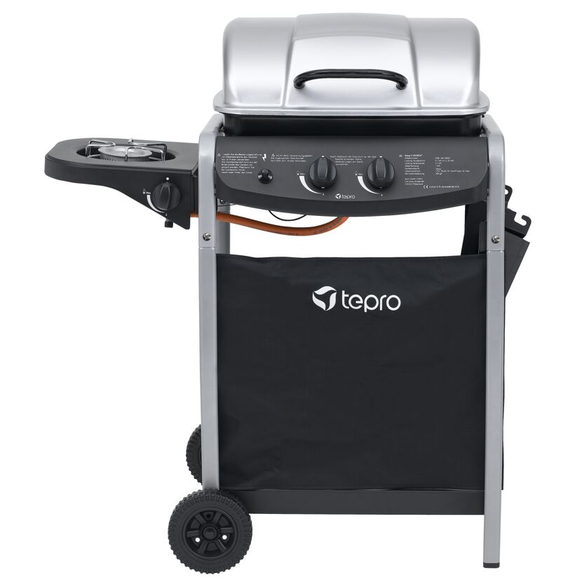 Gasgrill 'Fremont' schwarz 112 x 96,5 x 52 cm