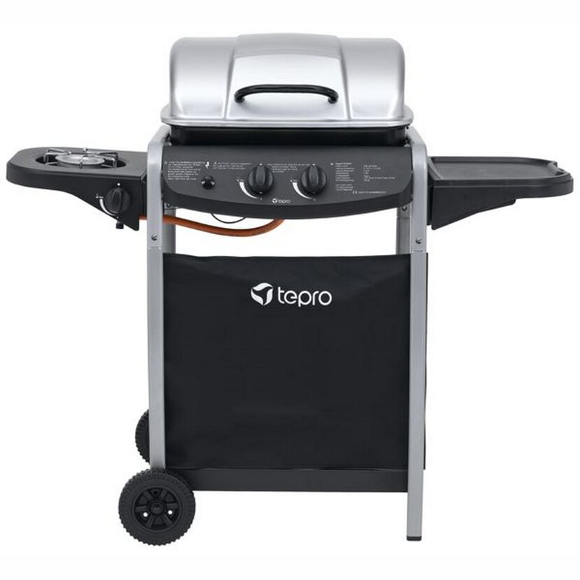 Gasgrill 'Fremont' schwarz 112 x 96,5 x 52 cm