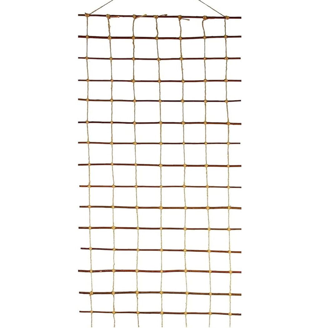 Rankgitter Weide/Jute XL flexibel 90 x 180 cm