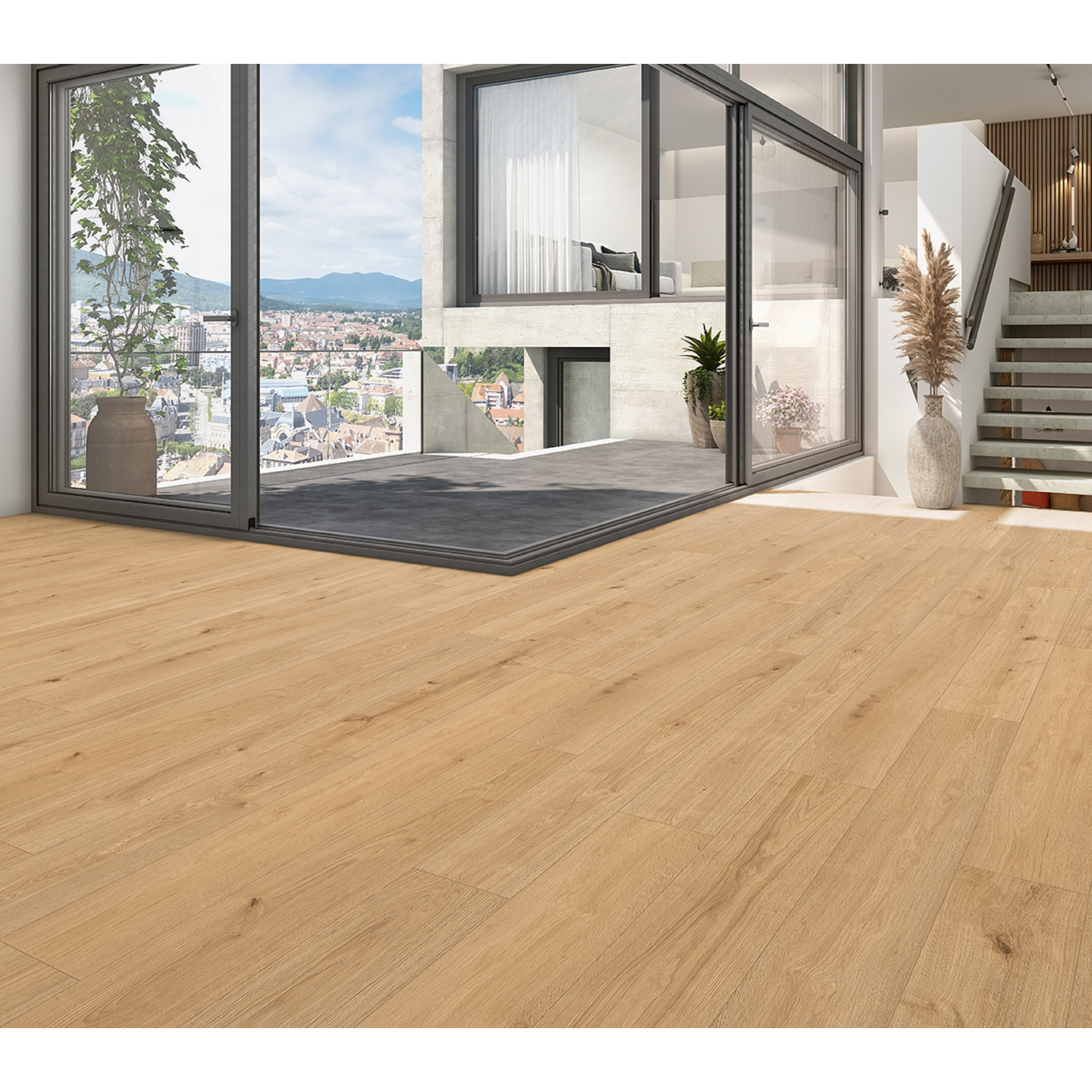 Vinylboden 'Eiche Imperial' 1290 x 173 x 3,6 mm