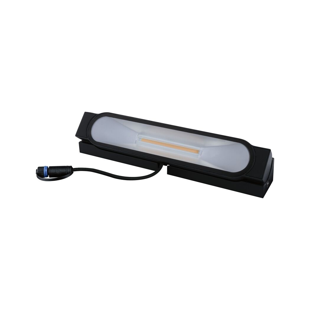 LED-Außenwandleuchte 'Plug & Shine' 510 lm warmweiß IP 67 25,2 x 4,9 x 22,4 cm