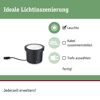 LED-Außeneinbauleuchte 'Plug & Shine' dimmbar 510 lm warmweiß Ø 15,5 cm