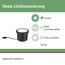 LED-Bodeneinbauleuchte 'Plug & Shine' anthrazit 6,1 W Ø 15,5 x 13,5 cm