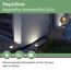 LED-Bodeneinbauleuchte 'Plug & Shine' anthrazit 6,1 W Ø 15,5 x 13,5 cm