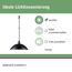 Outdoor-Pendelleuchte 'Plug & Shine Mapala' E14 anthrazit 500 cm