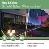 LED-Außenpendelleuchte 'Plug & Shine' dimmbar E14 2 W 160 lm warmweiß Ø 30 x 500 cm