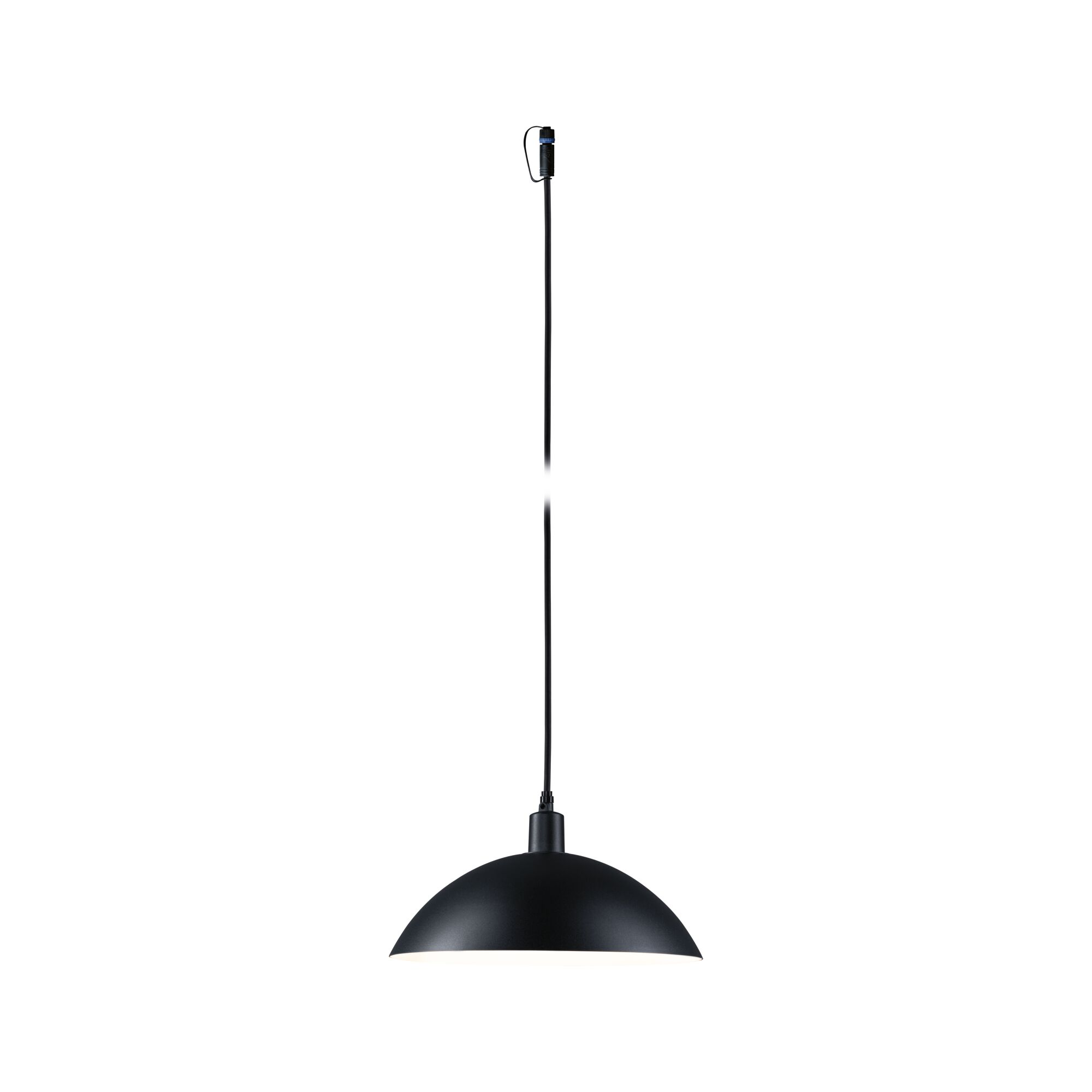 Outdoor-Pendelleuchte 'Plug & Shine Mapala' E14 anthrazit 500 cm