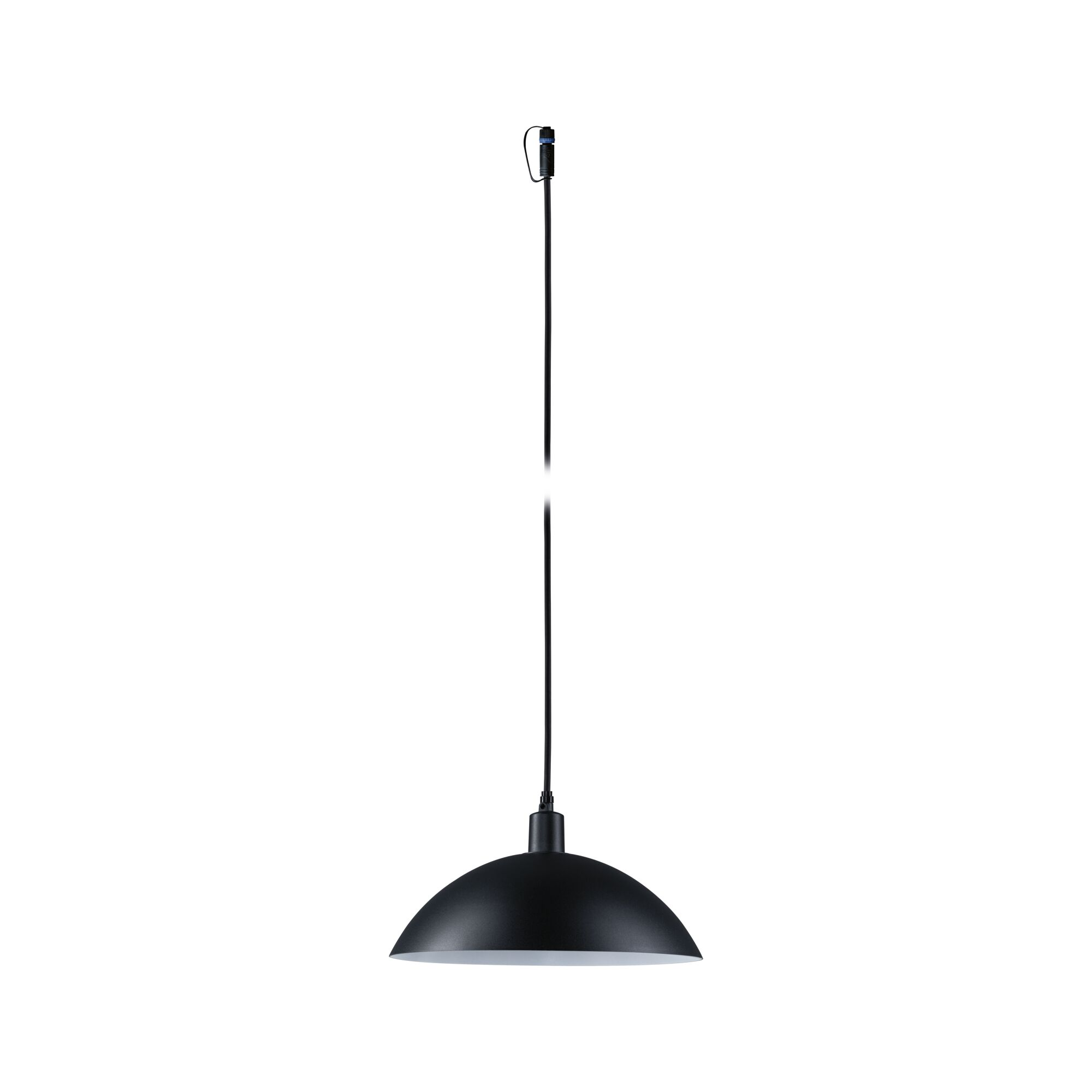 Outdoor-Pendelleuchte 'Plug & Shine Mapala' E14 anthrazit 500 cm