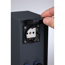 Steckdosensäulen 'Plug & Shine' anthrazit IP 44 3680 W